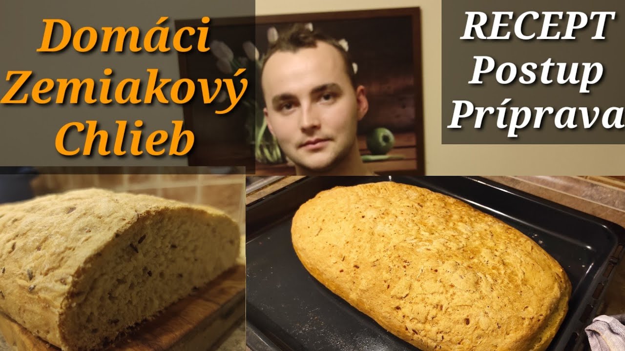 Domáci zemiakový chrumkavý CHLIEB 🍞