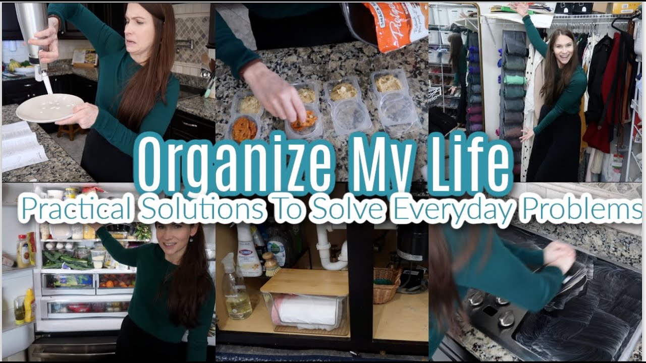 Organize My Life! Practical Solutions To Solve My Everyday Problems! Sophisticated Lady Living