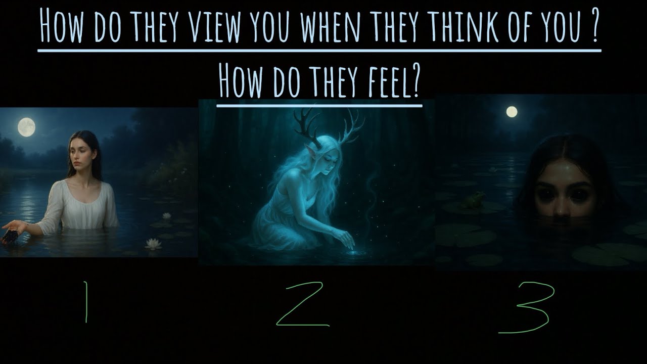 Что они думают о вас, когда думают о вас? Их тайные чувства 💕 Выберите карту