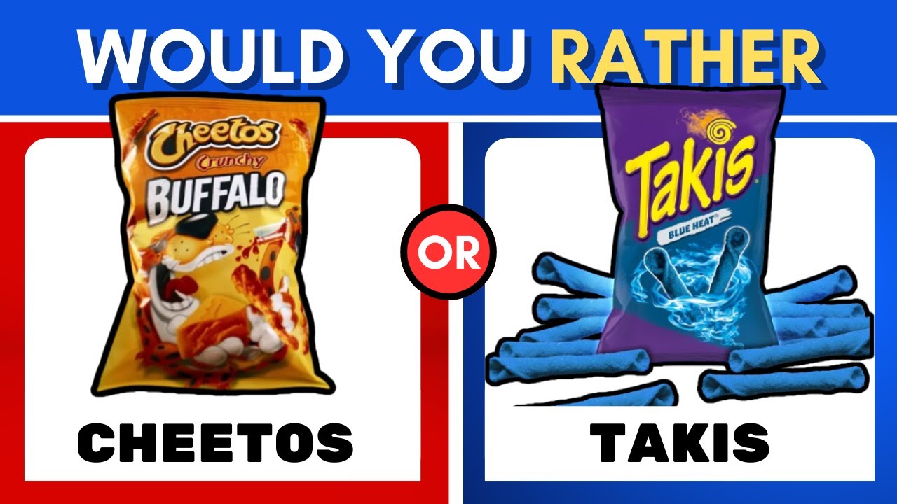 Would You Rather!? 🍟 Battle of Junk Food & Snacks 🍩| NeuronVoltz