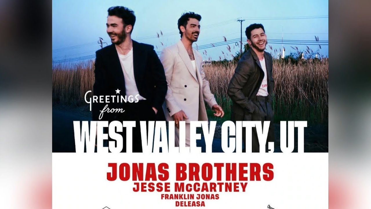 Jonas Brother's - Greetings From Your Hometown | GREAT VIEW | West Valley City UT 11/30 