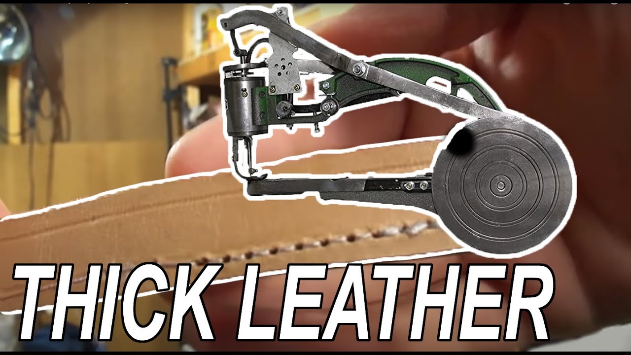 Leather Shop Tip! Using a Chinese Shoe Patcher