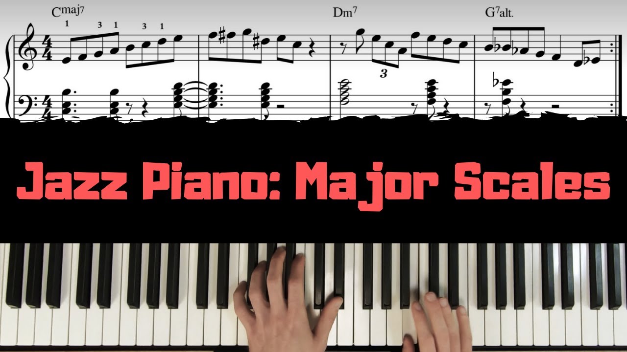 8 Ways to Practice Major Scales │Jazz Piano Lesson #49
