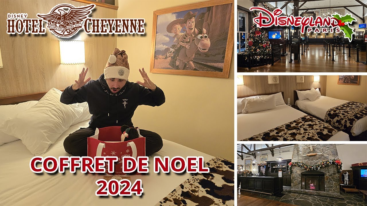 COFFRET DE NOEL HOTEL CHEYENNE DISNEYLAND PARIS