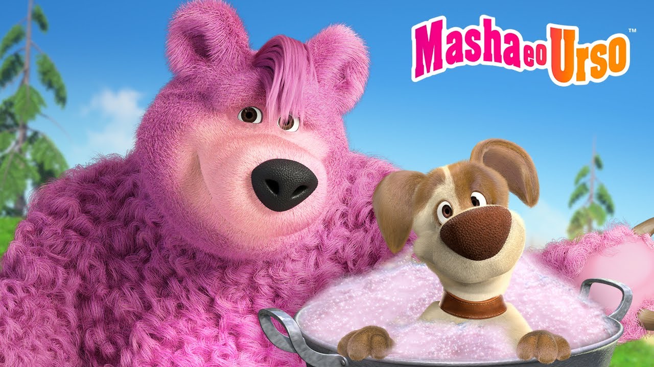Masha e o Urso 👱‍♀️🐻 🧼 Por que devemos lavar as mãos? 🤚 Coleção de desenhos animados