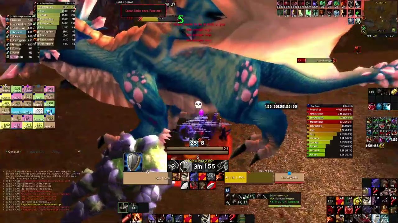 Sneakygolem World Boss PUG HARDCORE