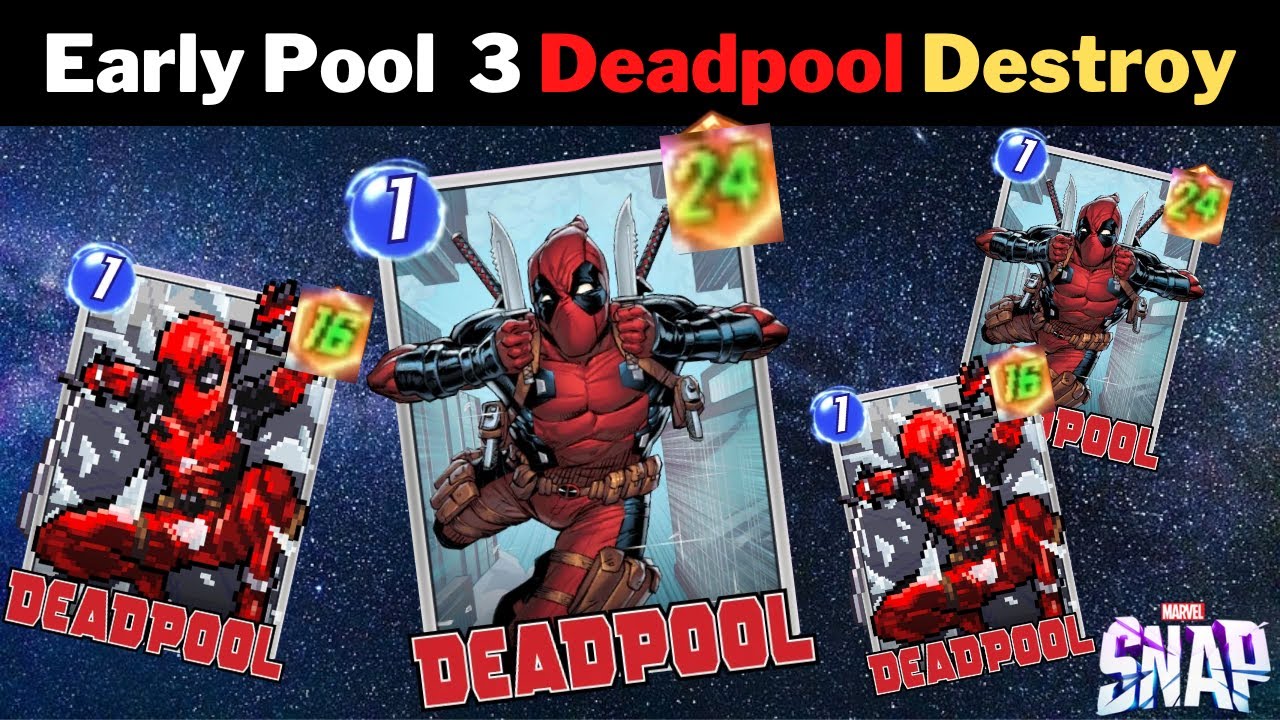 DEADPOOL OP! | Pool 2 to 3 Transition DESTROY DECK to Infinite Rank! - Marvel Snap