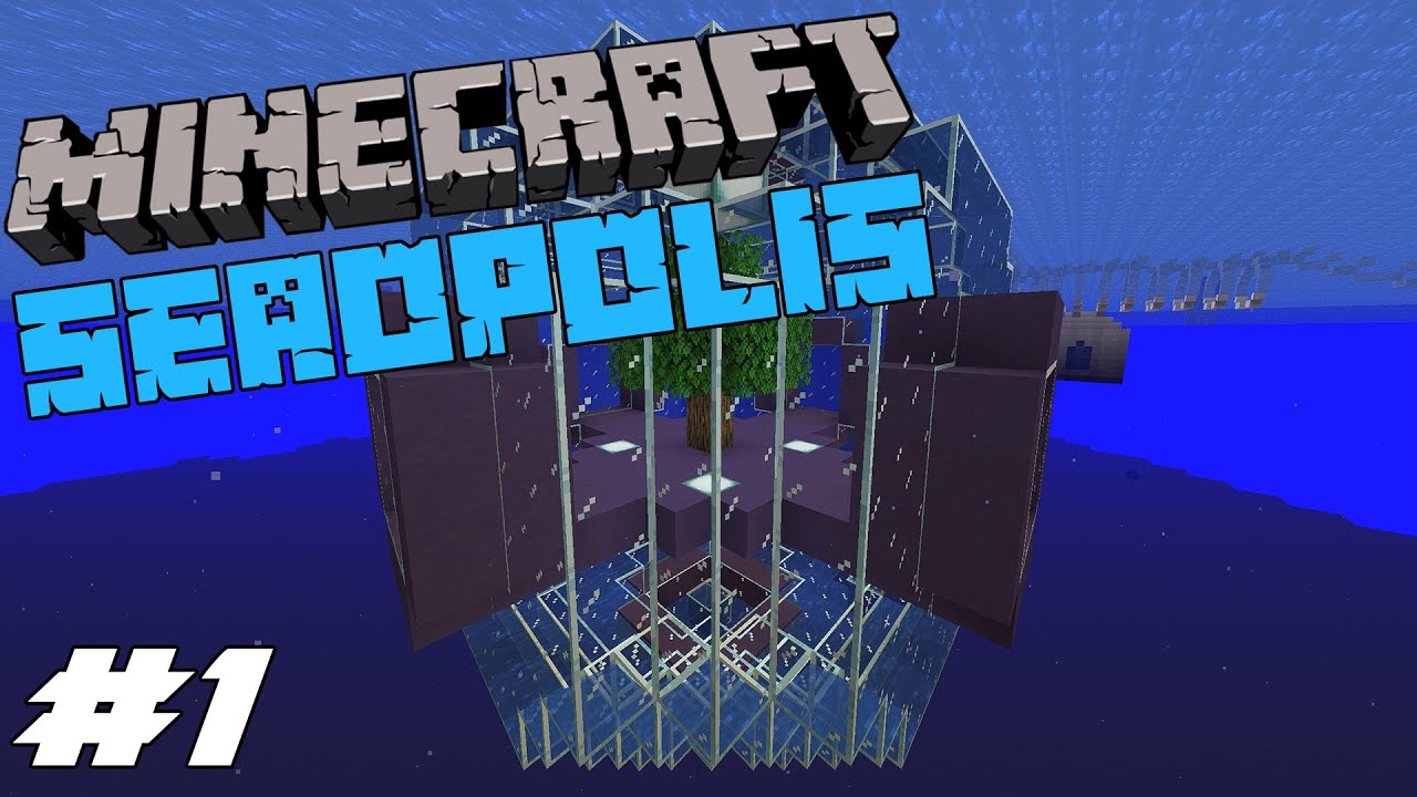 Minecraft Seaopolis Ep.1 SkyBlock But Its Underwater
