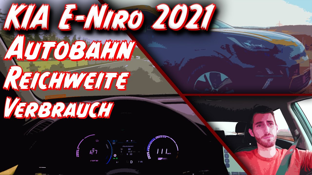 KIA E-Niro 2021 - Langstreckentest: Wieviel verbraucht er und wie weit kommen wir?