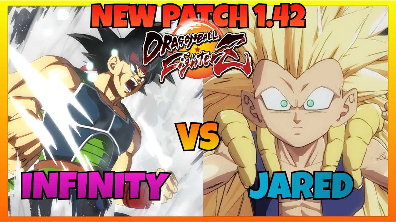 DBFZ 1.42 - INFINITY vs JARED gameplays (Bardock, Vegito GT Goku vs Bardock, Gotenks, Janemba)