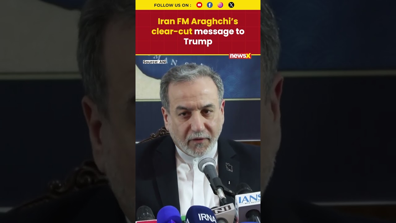 Iran FM Araghchi says &lsquo;US failed in war, will fail at negotiation table either&rsquo;