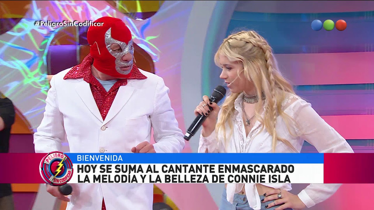 El cantante enmascarado a dúo con Connie Isla - Peligro Sin Codificar 2017