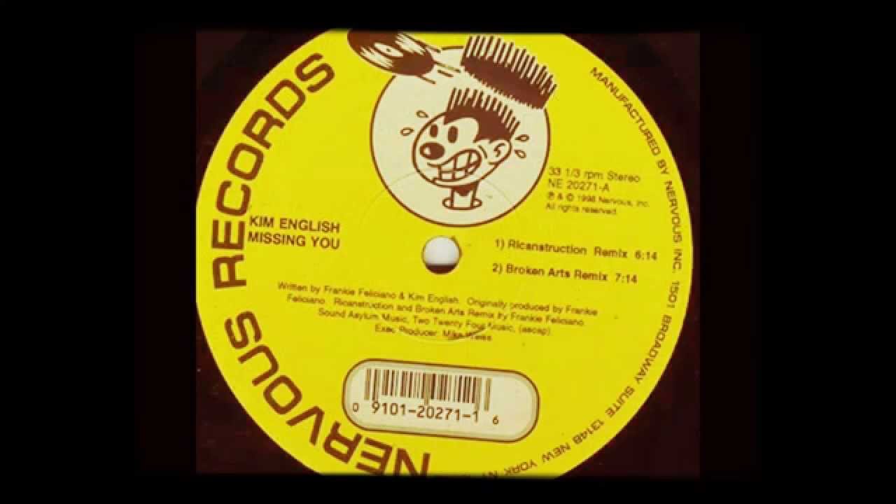 Kim English   Missing You Frankie Feliciano Ricanstruction Remix