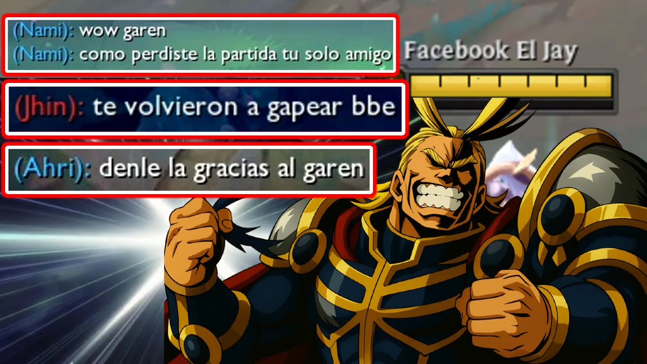 EL MAIN GAREN VS MAIN SETT | PERDISTE LA PARTIDA TU SOLO GAREN 😞@ElMainGaren​