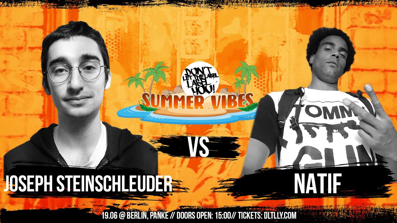 Joseph Steinschleuder VS Natif // Summer Vibes 2021 // DLTLLY Rap Battle