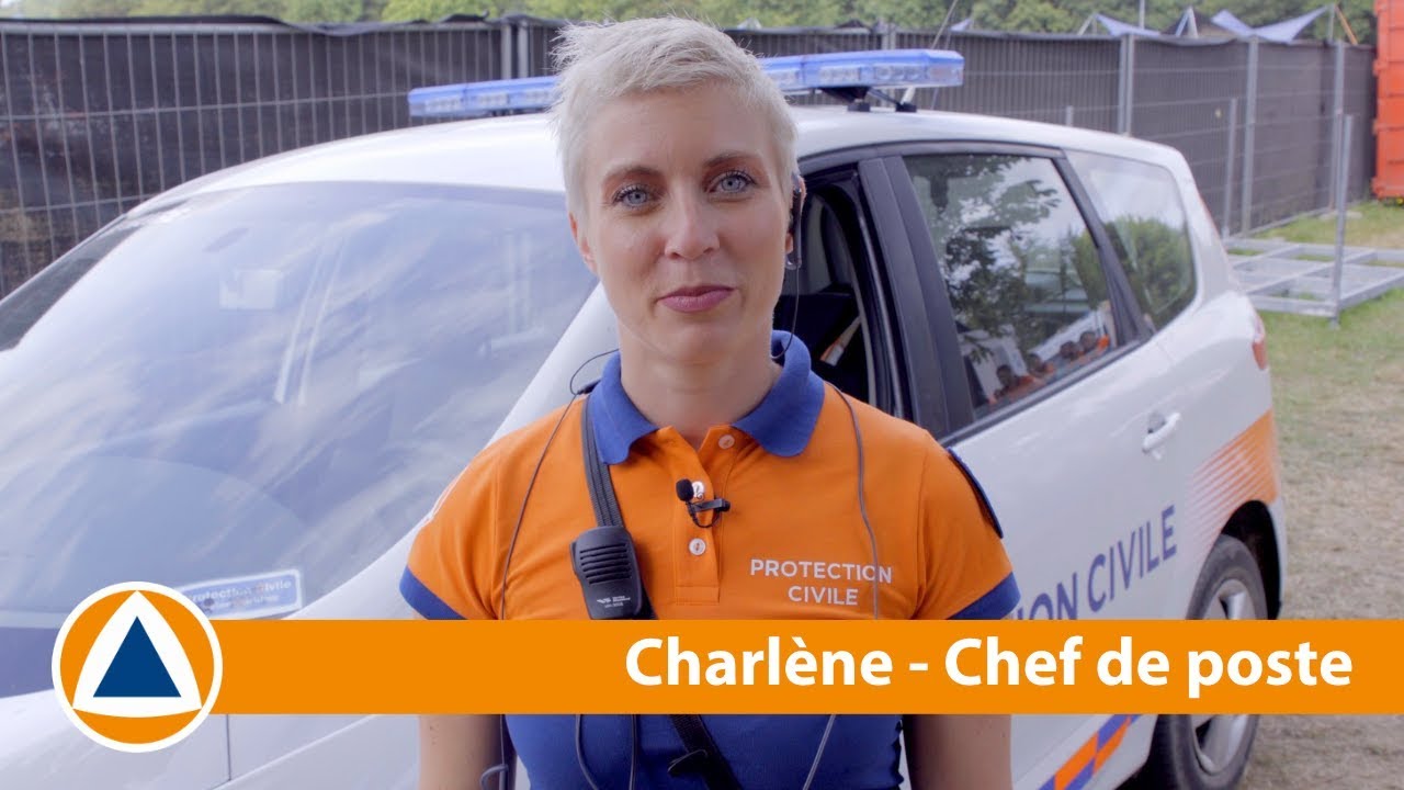 #NosMissions - Charlène est chef de poste à la Protection Civile