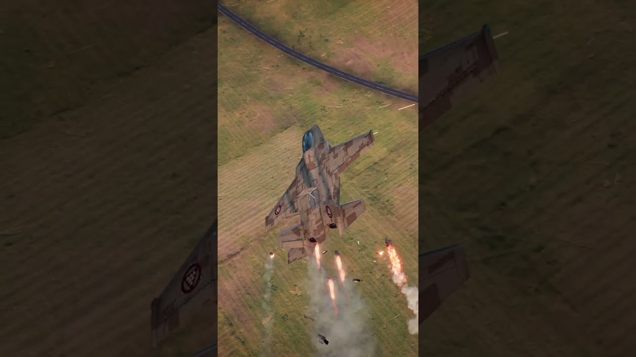 Sky Combat Showdown: One Jet Down!