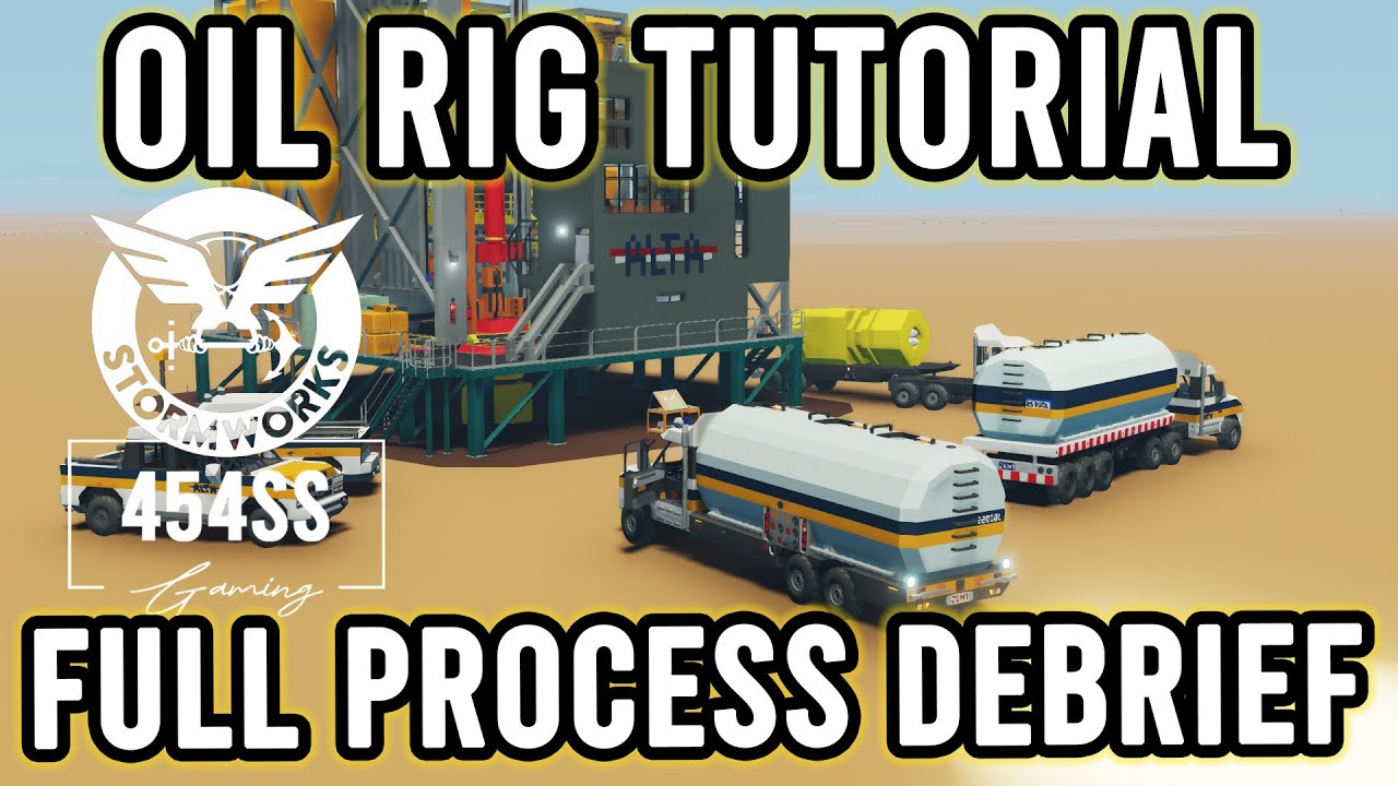 Stormworks: ALTArig Oil Rig Drilling ПОЛНОЕ руководство