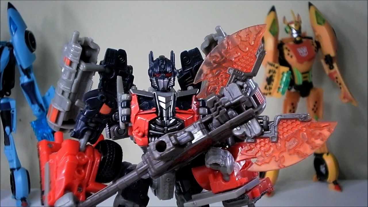 T2RX6 reviews:  Transformers DOTM Fireburst Optimus Prime