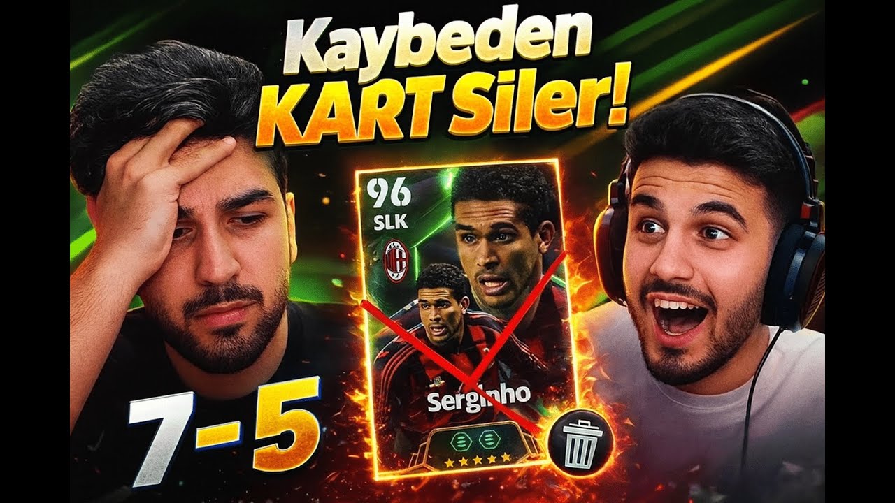 KAYBEDEN KART SİLİYOR! Serginho Gitti… 😱 (7-5 Kapışma)