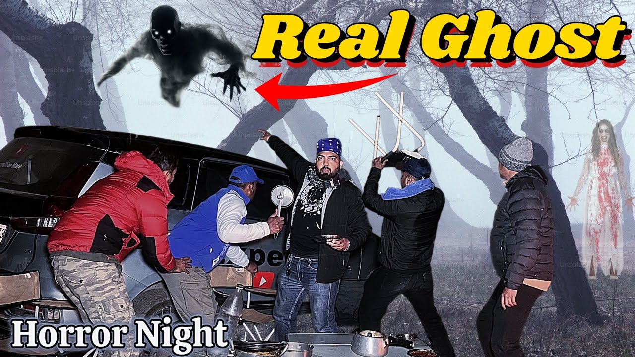 Night Camping In Most Haunted Place जंगल में ☠️भूत का साया | group camping 