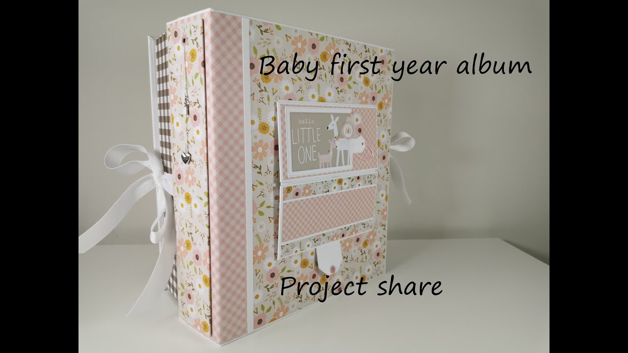 Baby first year album - Project share