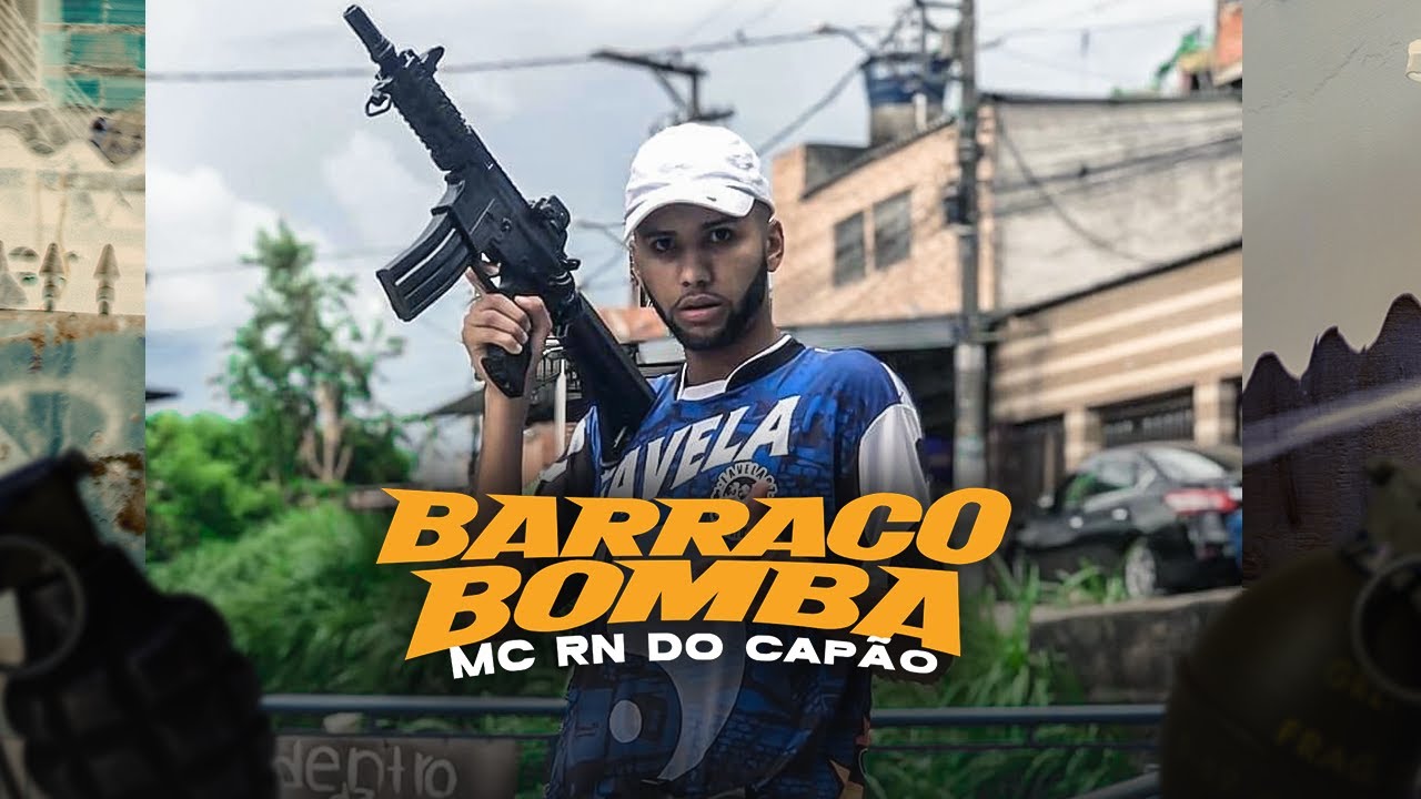 MC RN DO CAP&Atilde;O - BARRACO BOMBA (V&iacute;deo Clipe Oficial) DJ Guh Mix