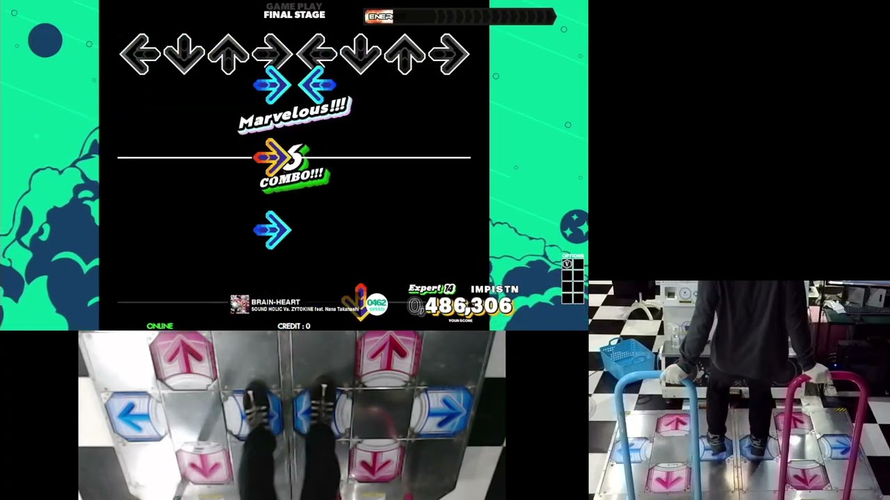 [DanceDanceRevolution WORLD] BRAIN-HEART EDP