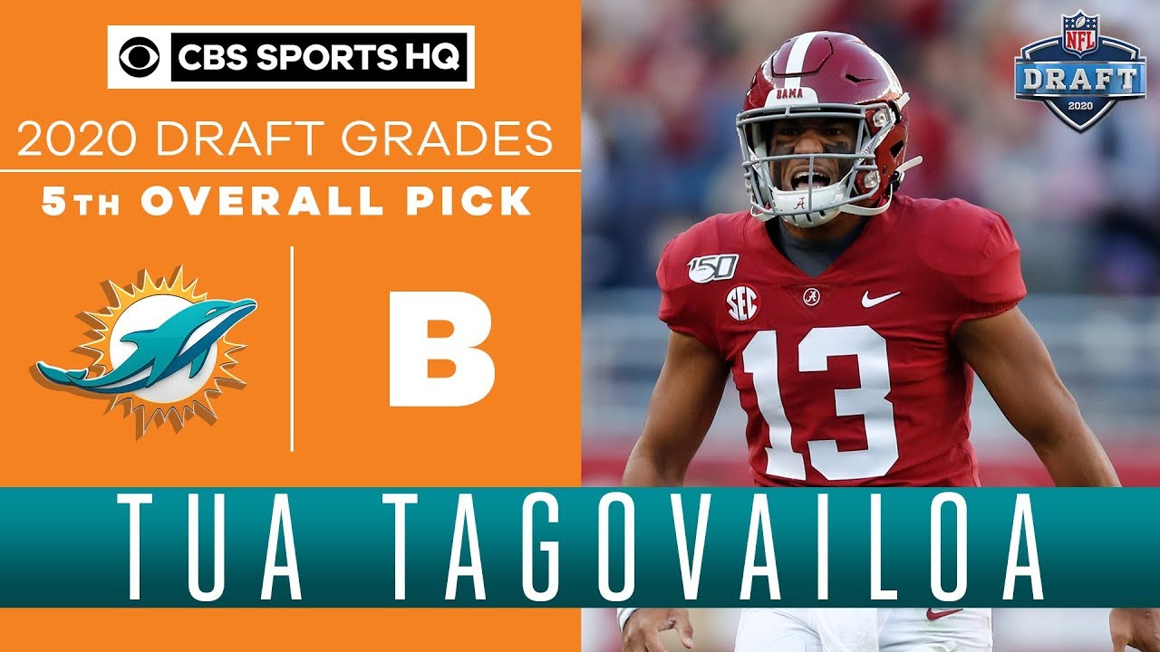 The Miami Dolphins draft their FUTURE in QB Tua Tagovailoa | 2020 NFL Draft