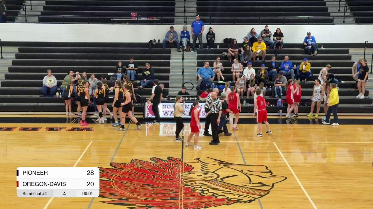 Pioneer vs Oregon-Davis - Girls HNAC Basketball Tournament Semi-final 🏀 3/7/2026