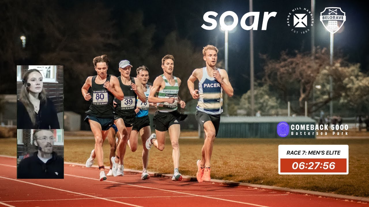 COMEBACK 5000 | All eight 5000m races live from Battersea Park