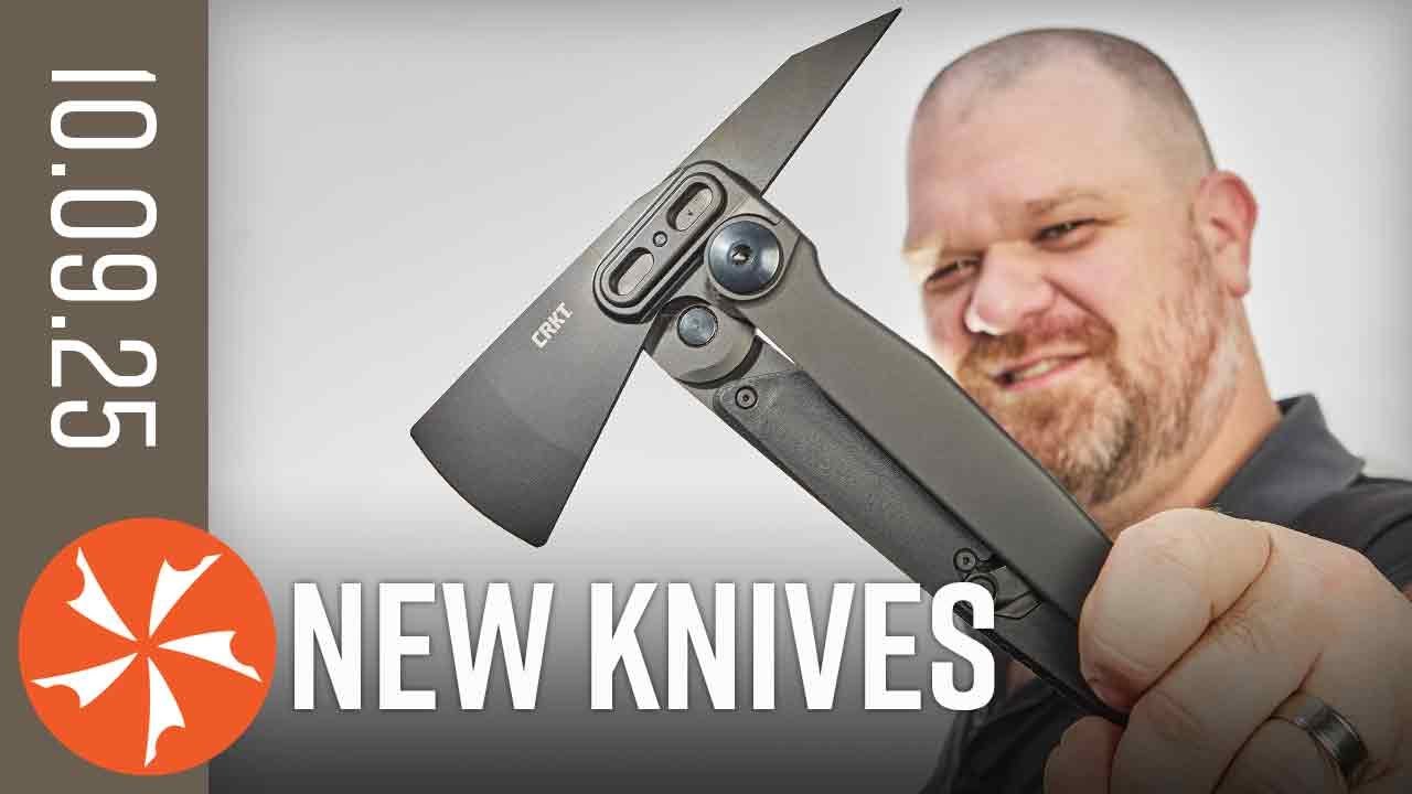 Эти ножи щёлкают-щёлкают — новые ножи 9 октября 2025 г. в KnifeCenter