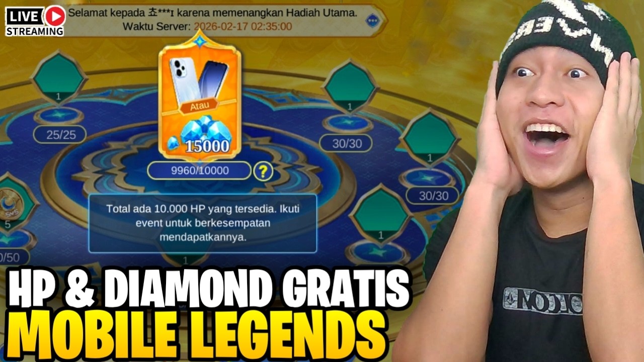 BAGI-BAGI HP & DIAMOND GRATIS DI MOBILE LEGEND.? TIPS & TRIK MENANG LINE DI MOBILE LEGEND