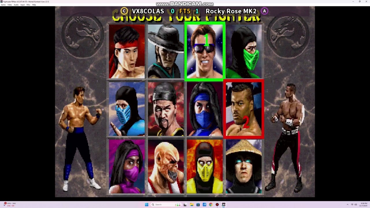 VX8COLAS VS Rocky Rose