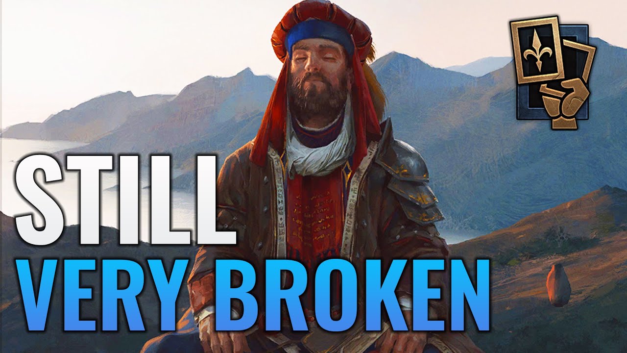WHY IS NO ONE PLAYING MEDITATING MAGES?? Gwent Deck Gameplay Patch 9.5