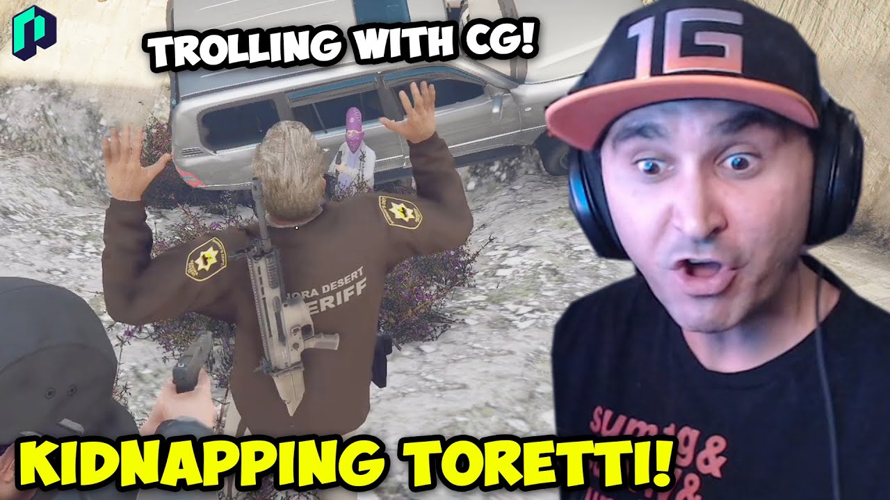 Summit1g TROLLS Around With CG, KIDNAPS A COP! | GTA 5 NoPixel RP