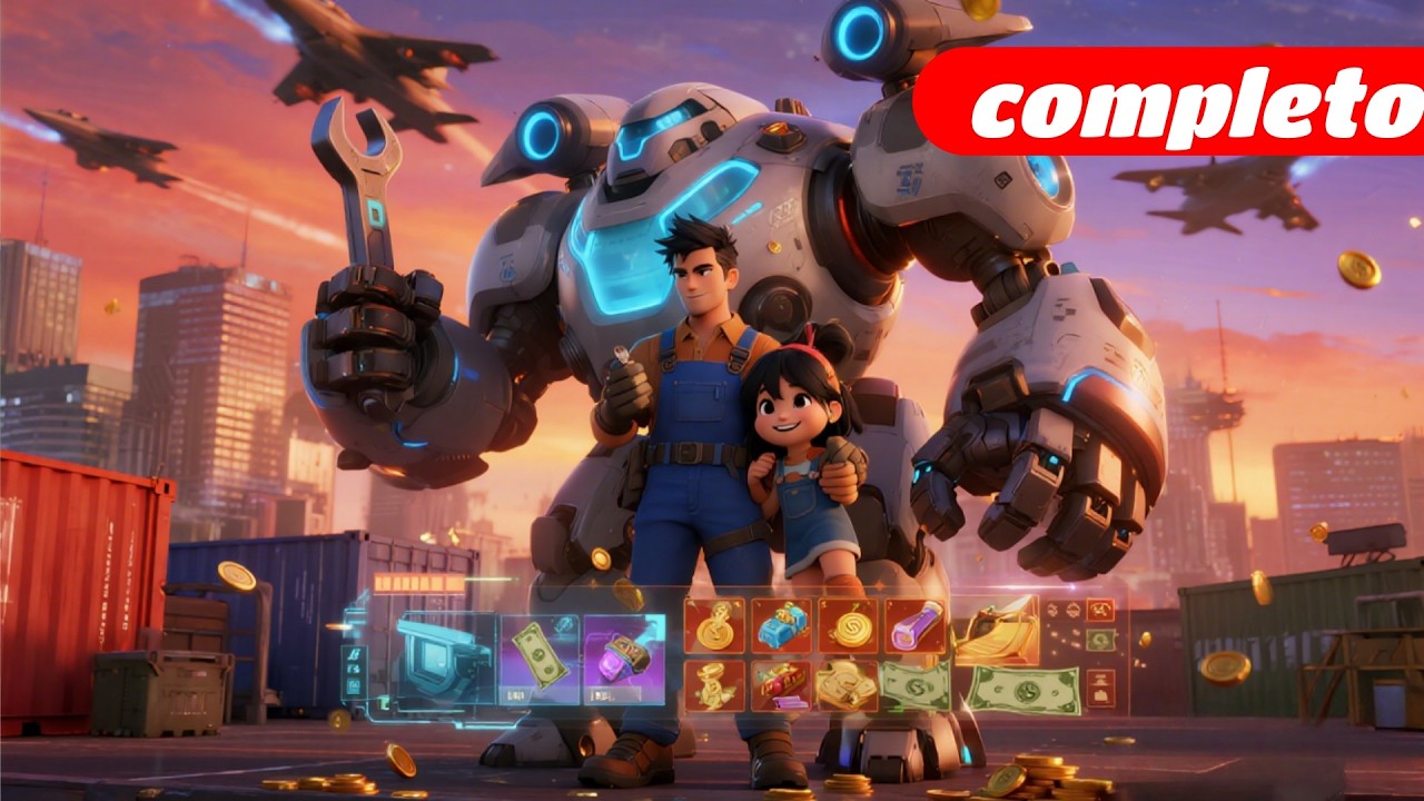 Activa sistema electromagnético, construye mecha definitivo y recluta grandes recompensas.
