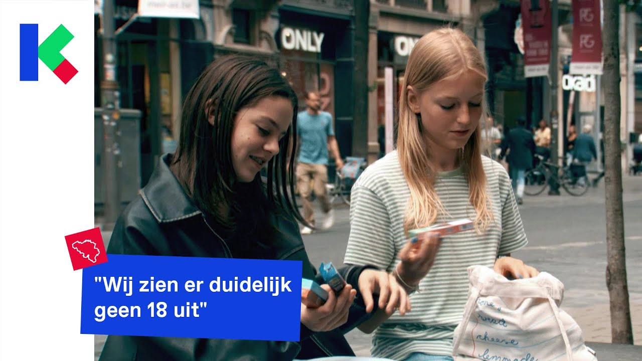 Lola en Auke zijn 14 en kopen vapes met verborgen camera
