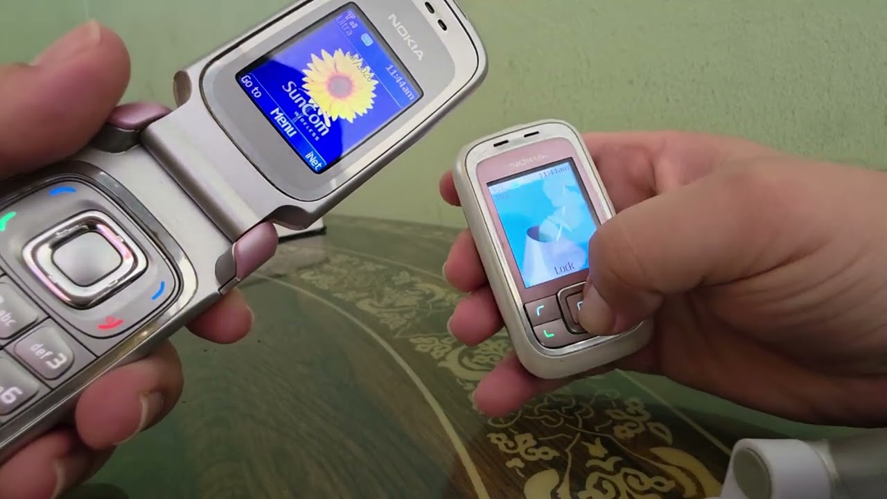 Flip phone & Slide phone incoming calls - Nokia 6085 & Nokia 6111
