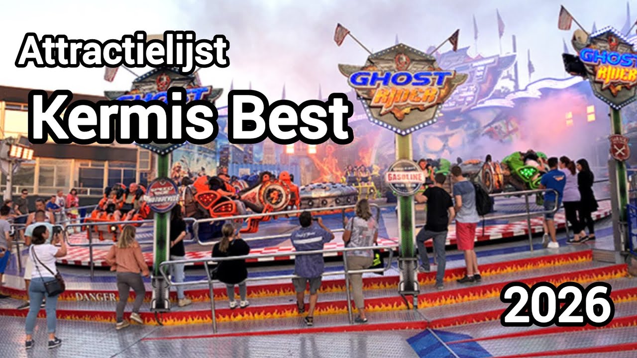 ATTRACTIELIJST KERMIS BEST 2026