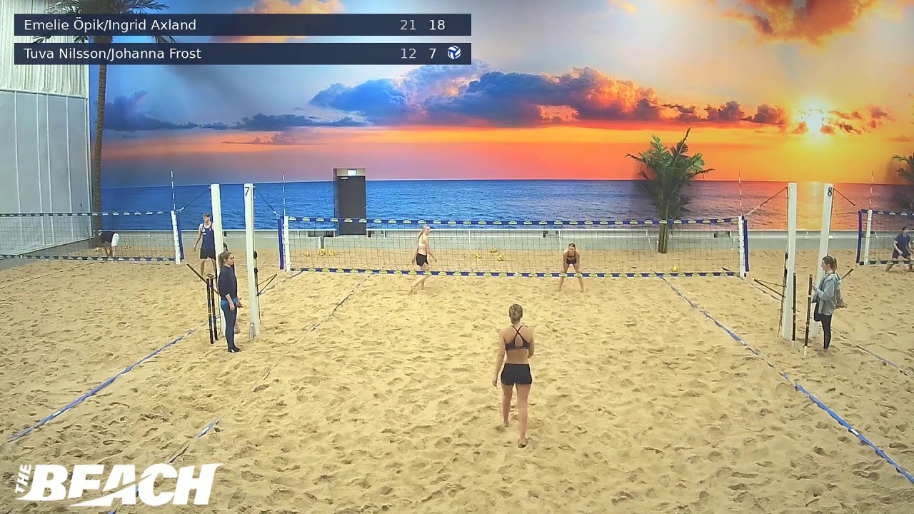 Gruppspel - Emelie Öpik / Ingrid Axland vs Tuva Nilsson / Johanna Frost