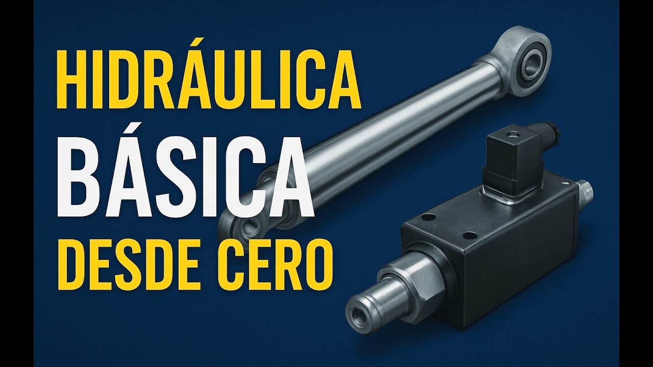 Curso de Hidraulica B&aacute;sica 🔷 Aprende Hidr&aacute;ulica desde Cero