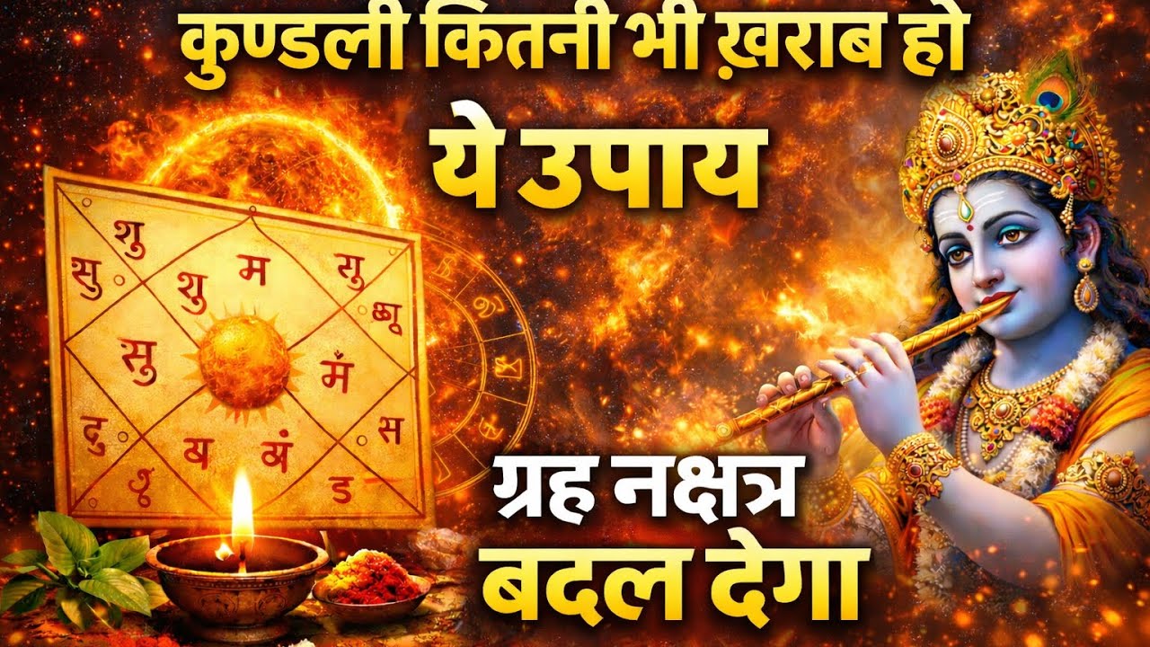 कुण्डली कितनी भी ख़राब हो ये उपाय ग्रह नक्षत्र बदल देगा ! 