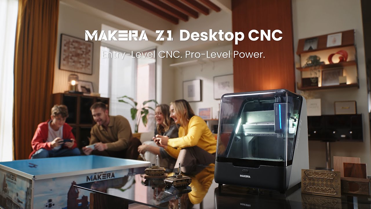 🎺 Встречайте Makera Z1! ЧПУ начального уровня. Мощь профессионального уровня.