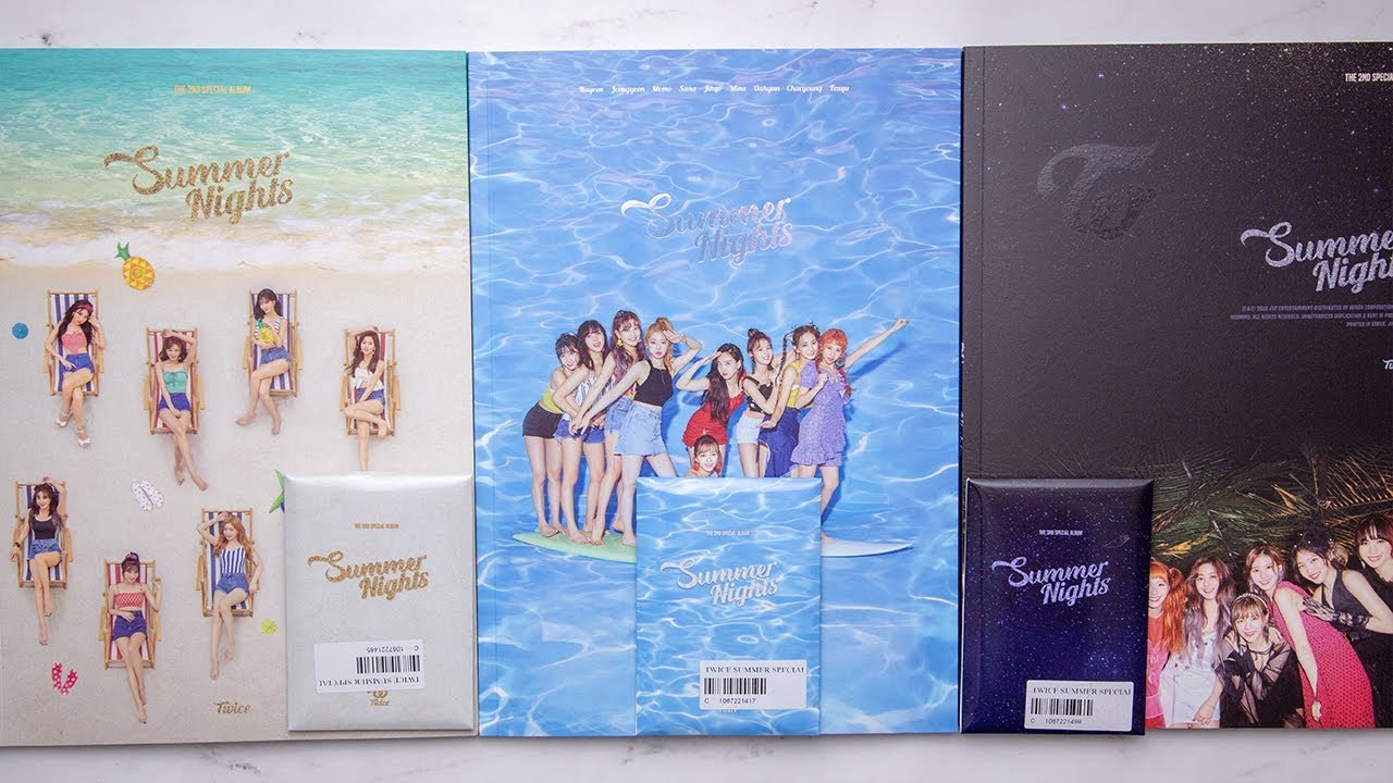 Unboxing | TWICE Vol. 2 - Summer Nights (A + B + C Version) + Photo Card Set