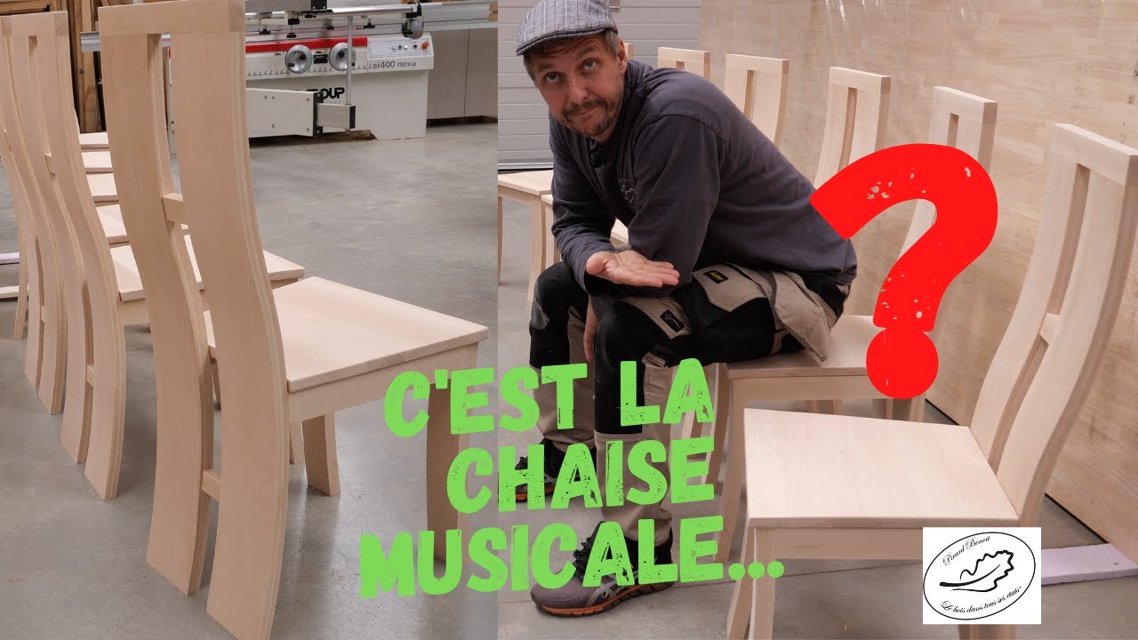 fabrication de chaise en h&ecirc;tre