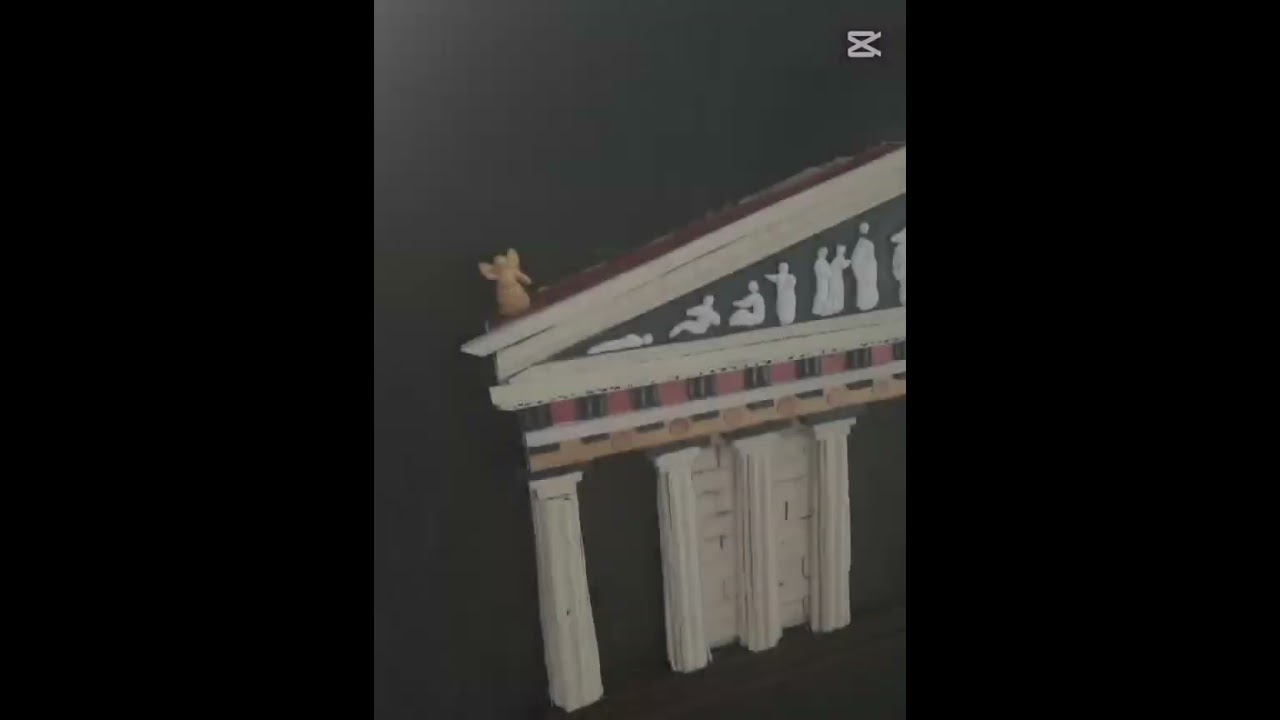 Maqueta parteon de atenas