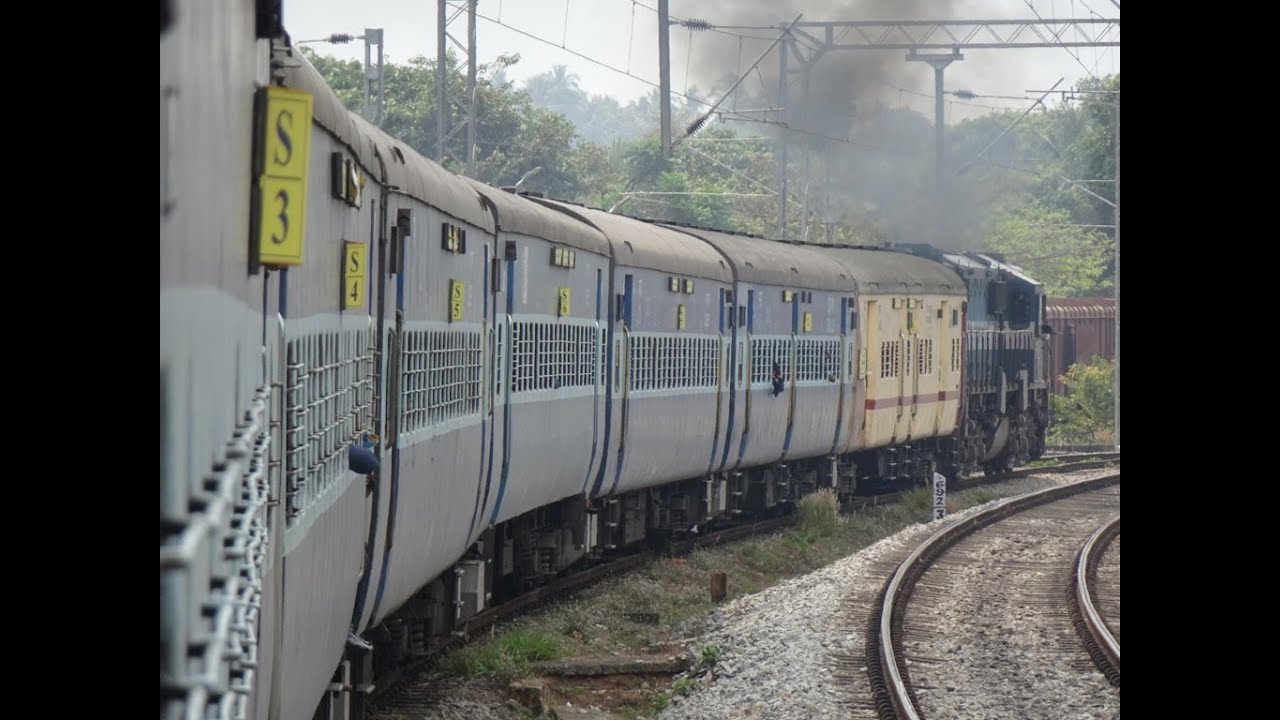 Mangaluru To Mumbai : Full Journey : 12134 MAJN - CSMT SF Express : Indian Railways