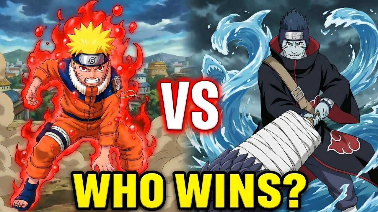Naruto Vs Kishame | naruto aur kishame ka fight | naruto vs akatsuki fight .