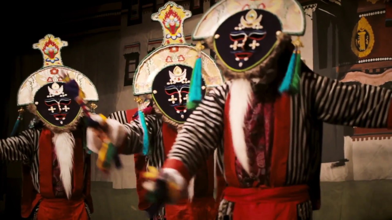 Techung Ritual Mask Dance